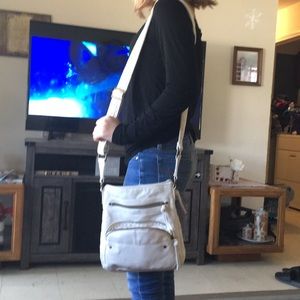Nice clean off white purse